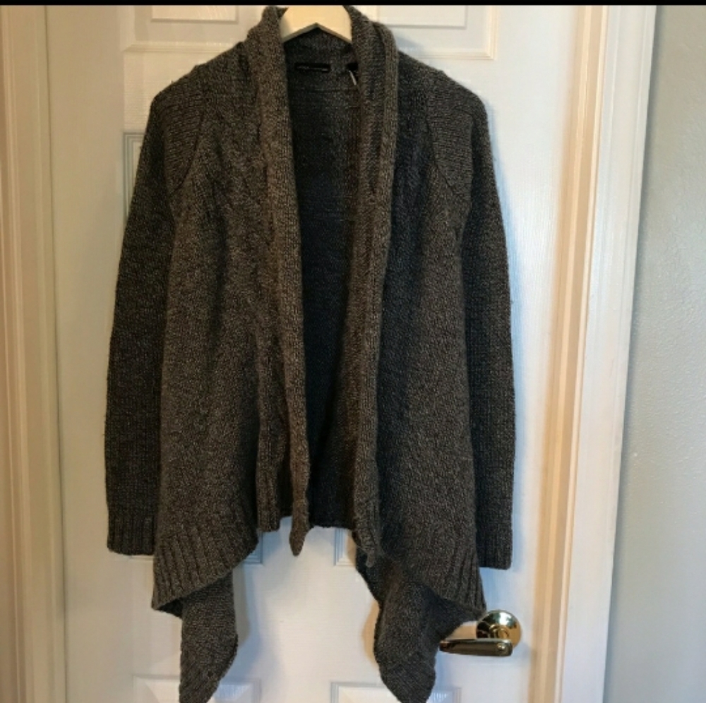 Grey wool sweater